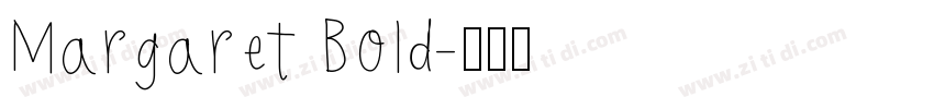 Margaret Bold字体转换
